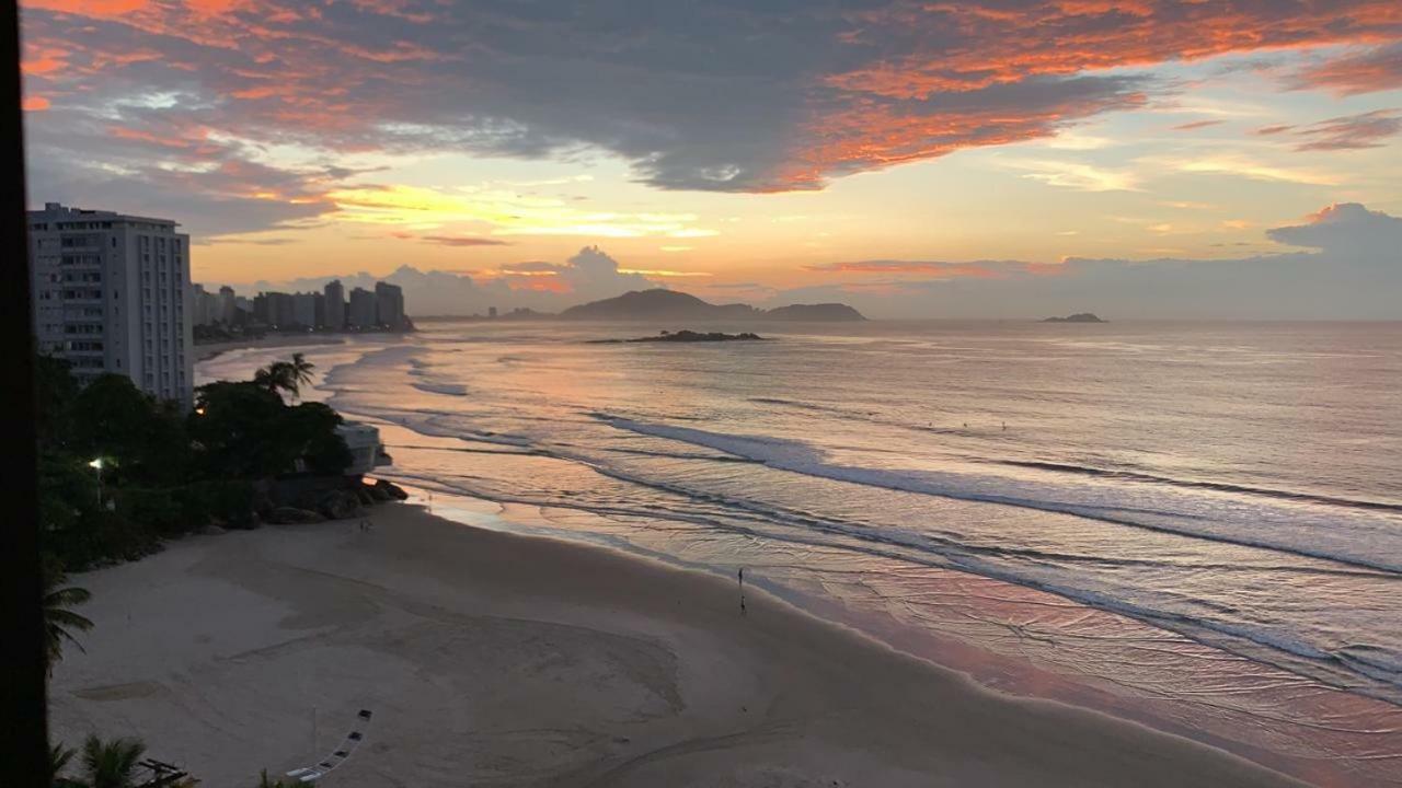 Apto Guaruja De Frente Para O Mar - Praia Asturias Exterior foto